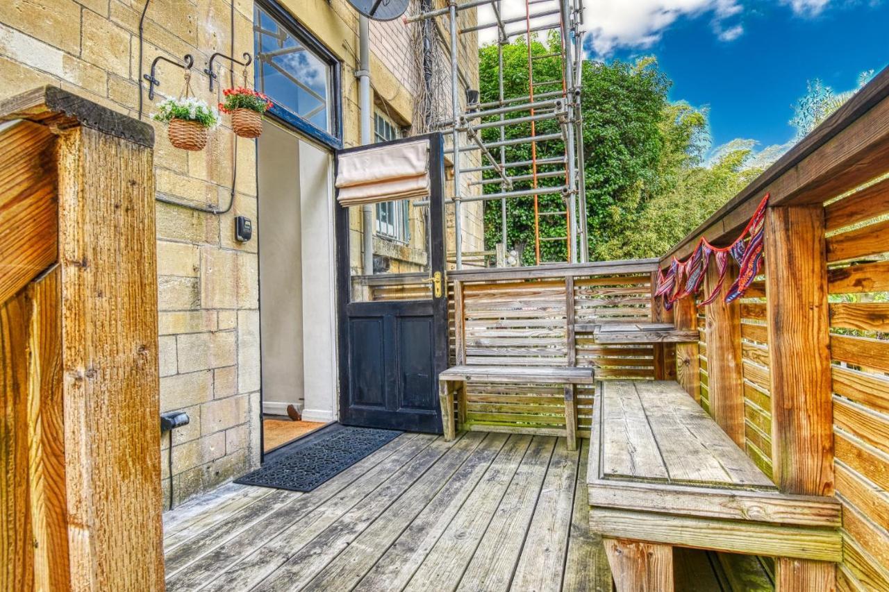 2 Bedroom Apartment In Bath City Centre With Garden & Free Parking Exteriör bild