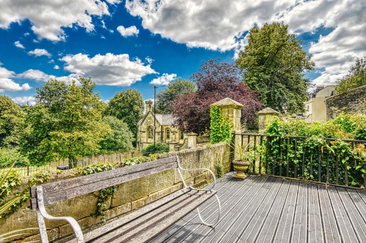 2 Bedroom Apartment In Bath City Centre With Garden & Free Parking Exteriör bild